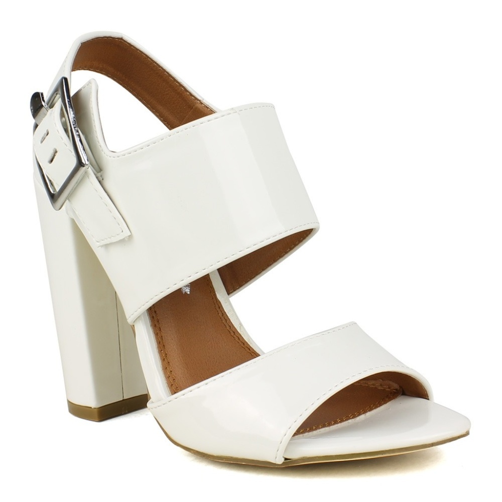 Bruschette-01 Dual Strap High Heel Sandal